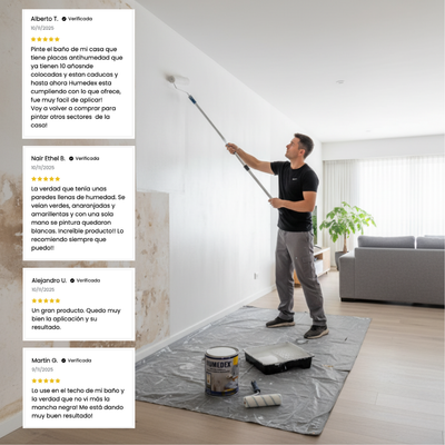 BLOQUEADOR DE HUMEDAD HUMEDEX® - Sellador antihumedad unico en el pais!
